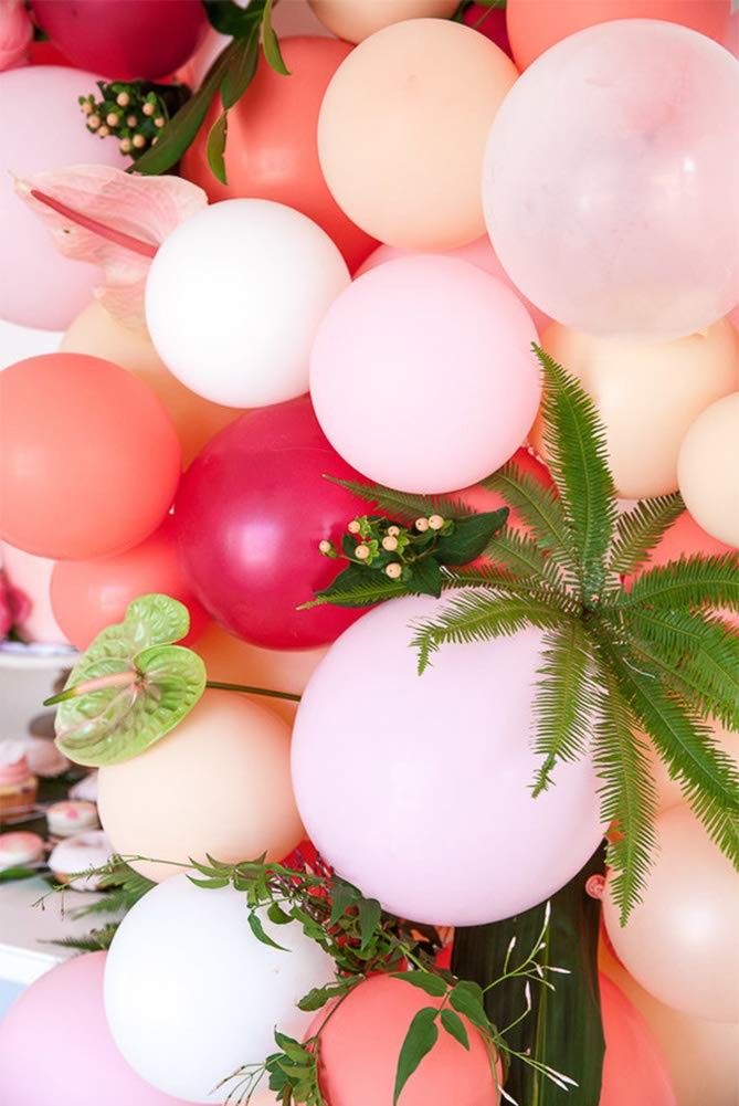 Valentine'S Day Blush Colored Balloons Latex / Foil / Polyethylene Material