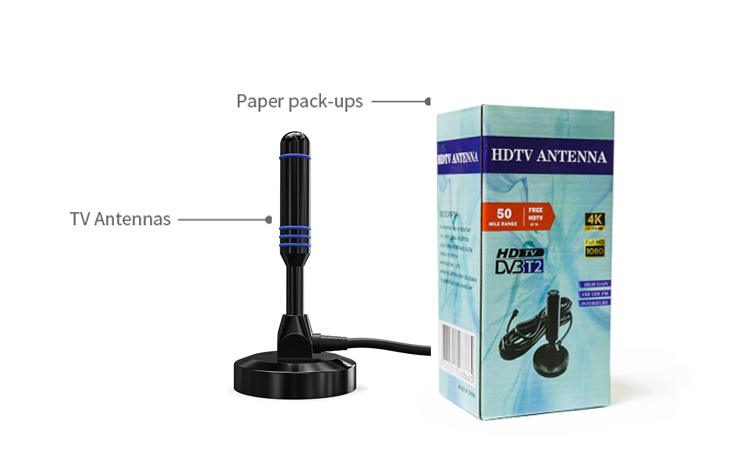 Indoor 4k Wireless Amplifier Signal Booster for Caravan Car Dvb T2 HD Digital TV Antenna