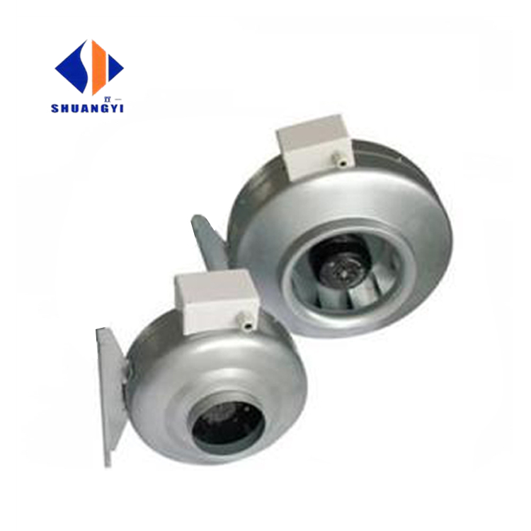 Economical Hydroponics Grow Room Duct Inline Centrifugal Mini Fan With Steel Blade