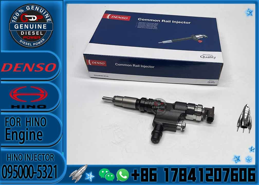 diesel New 095000-5320 095000-5321 095000-5322 9709500-532 095000-8690 Common Rail Fuel Injector For H-ino 300/Toy-ota D