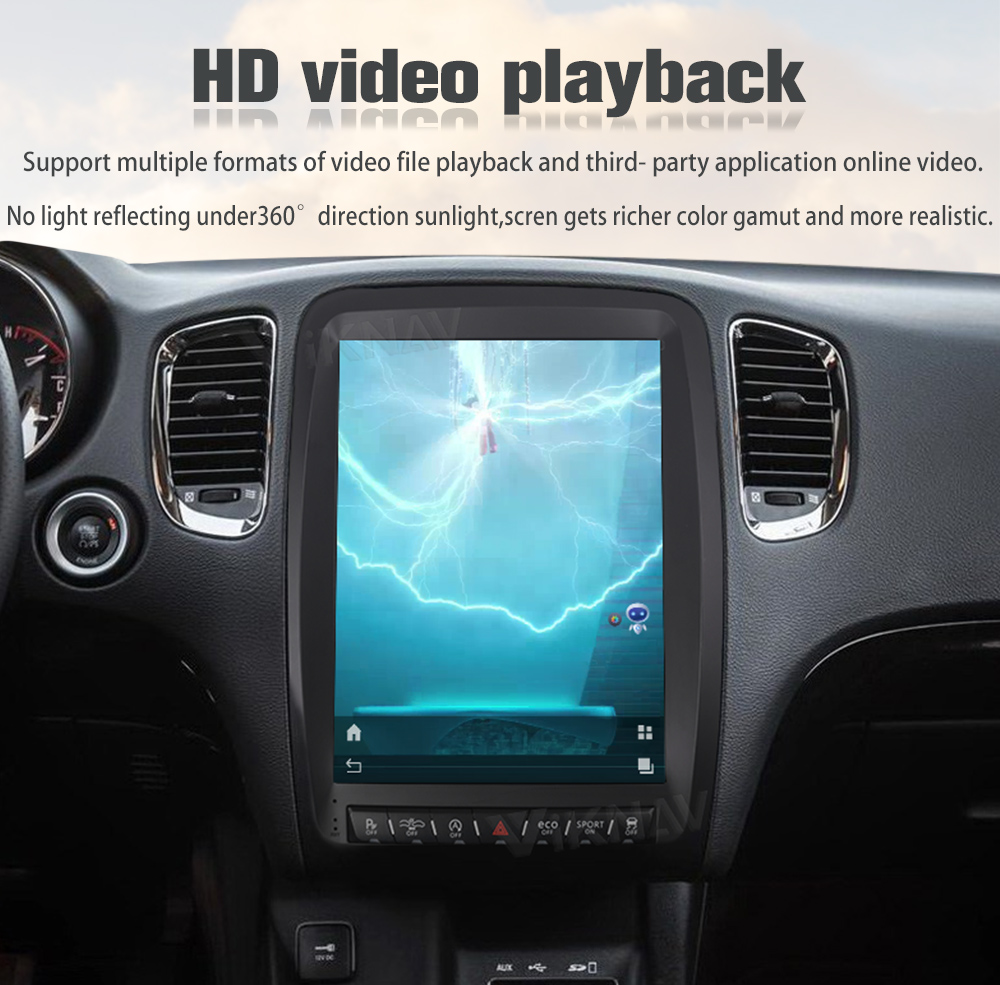 Car Radio Android Head Unit For Dodge Durango 2014-2016 With Carplay