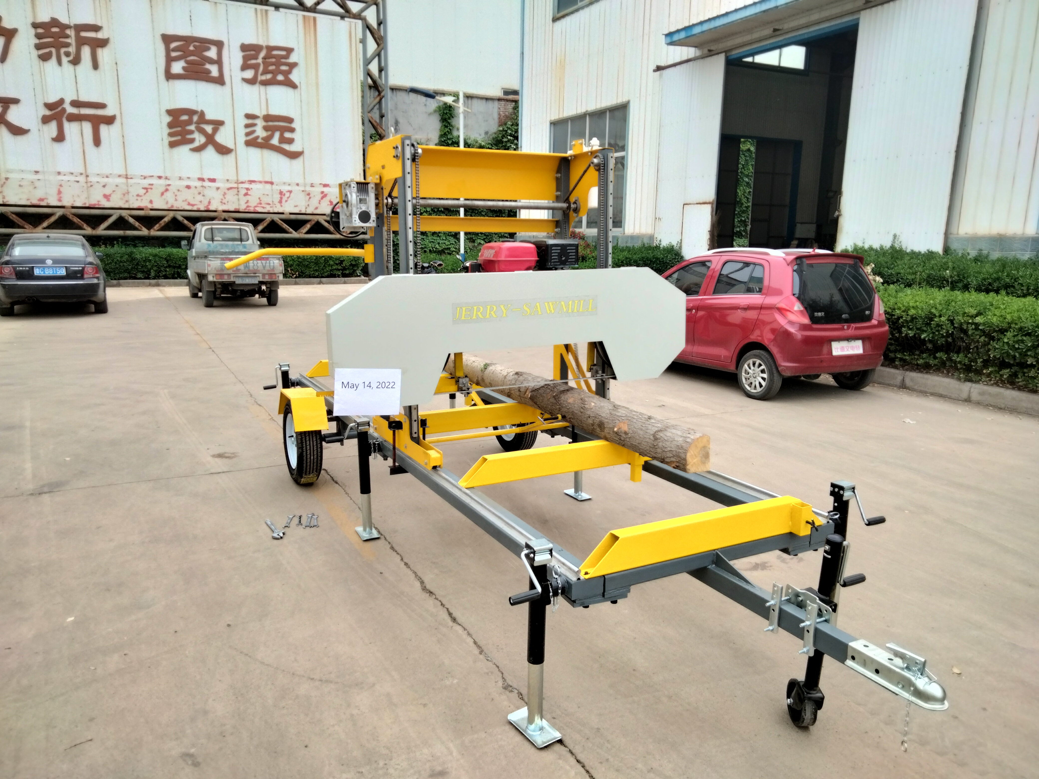 Home Wood Cutting Machine Electric Petrol Diesel engine Sawmill Multi Rip Saw Multi Blade