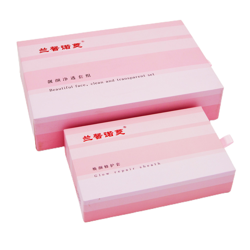 1400gsm Sliding Drawer Gift Boxes Rigid Pink Match Greyboard Push And Pull ISO9001