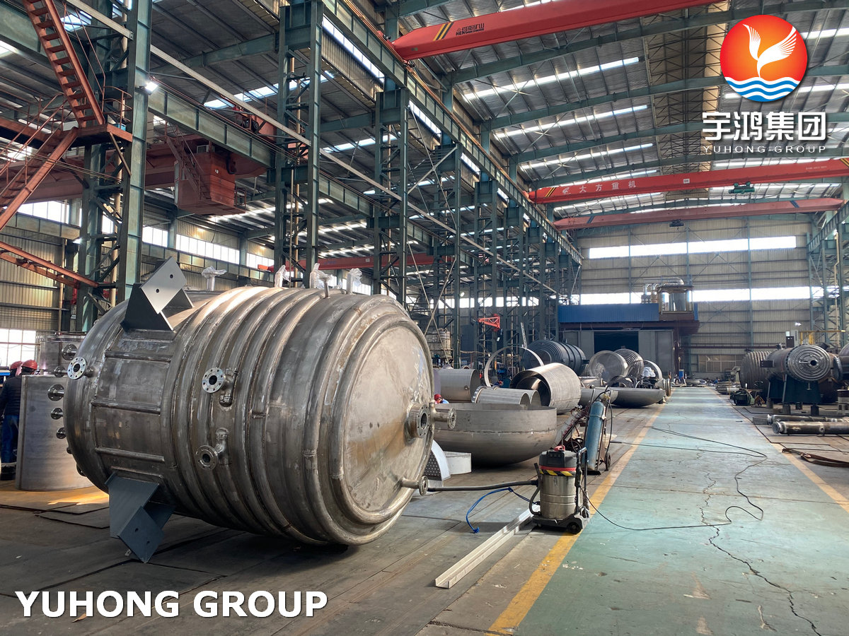 ASTM EN Heat Exchanger Parts Tube sheet Botton Head Shell