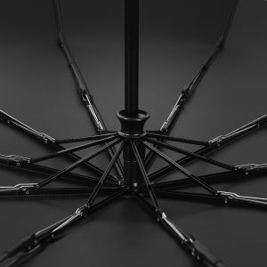 Fully automatic 10 bone folding advertising umbrella pongee fabric logo