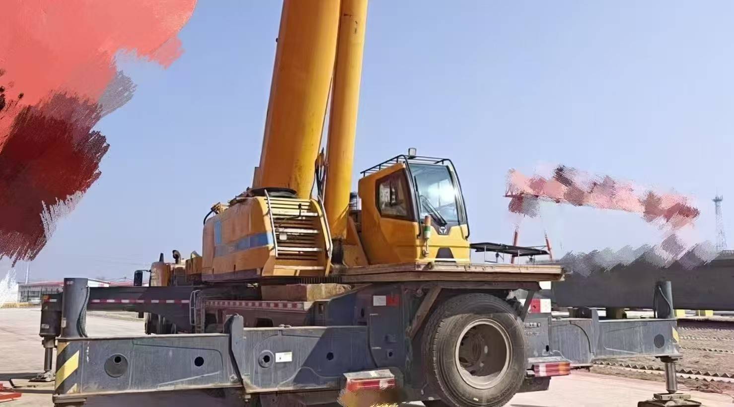 Five-Arm Crane Jib XCT80L5 2020 Years XCMG Mobile Crane 80tons for Heavy-Duty Construction Projects