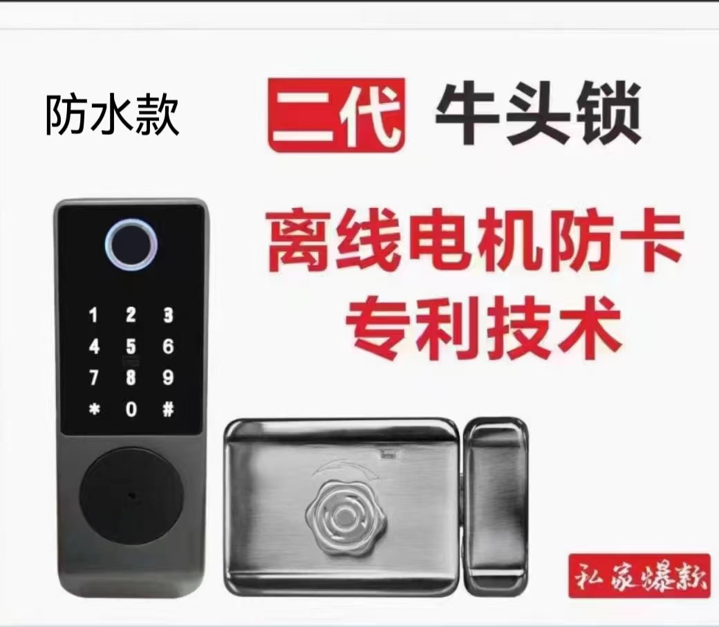 Smart Door Lock Bull lock Stainless steel door lock