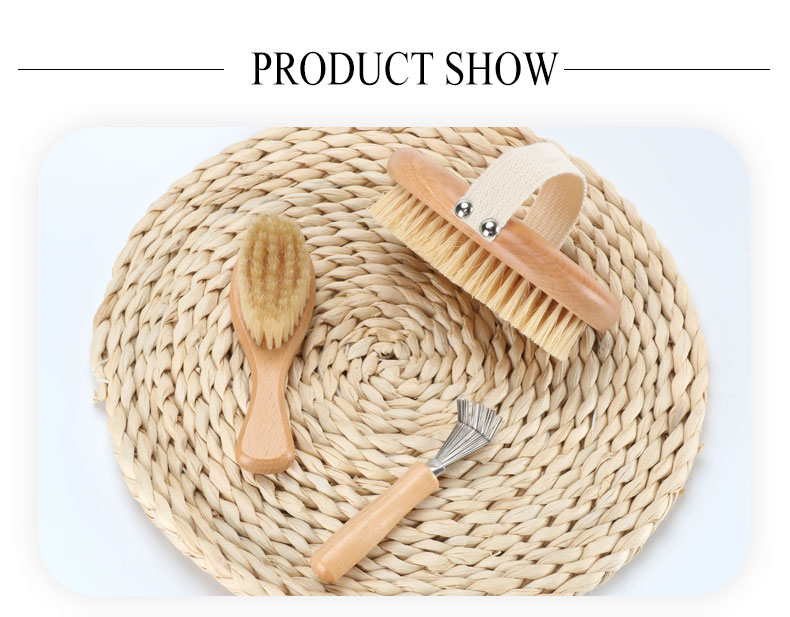 Body Brush Set for Clean Body Skin Custom Exfoliating Bath Cleansing Brush