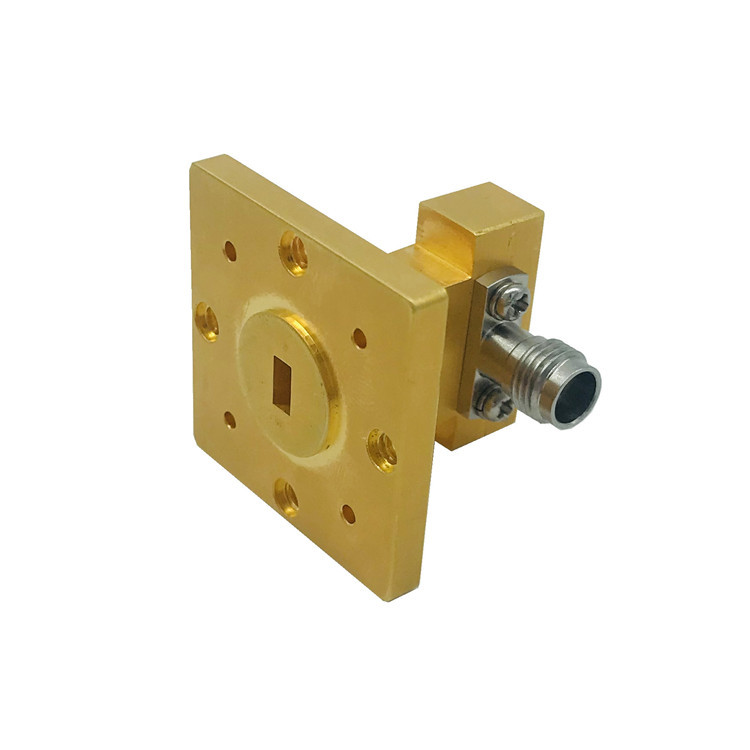 WR112 RF Connector Waveguide To Coax Transition Adapter Low VSWR