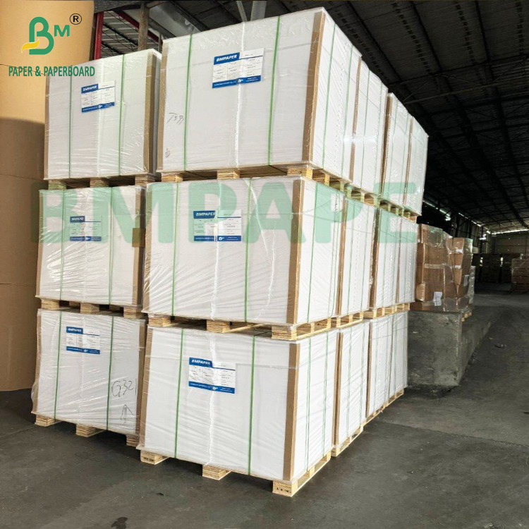 Two - Sided Bleached Woodpulp Board High Absorption Beermat Paper