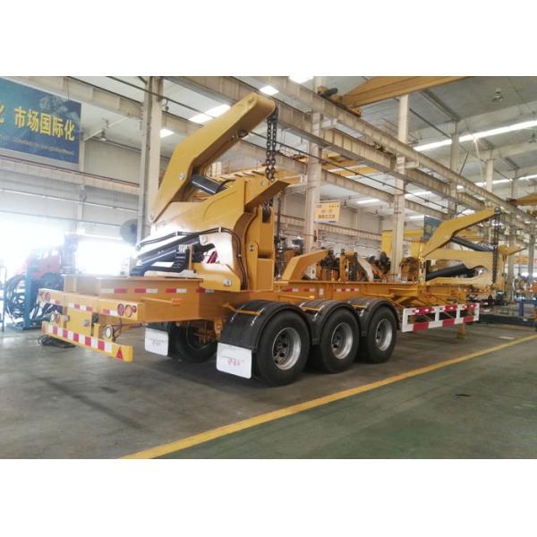 Tri-Axle Side Lifter Container Side Loader Trailer For 20 Ft 40ft Container