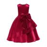 Buy cheap Wine Red/Pink Floor Length Girl Dress e Girl Girls Unicorn Niños Roupas Infantis from wholesalers
