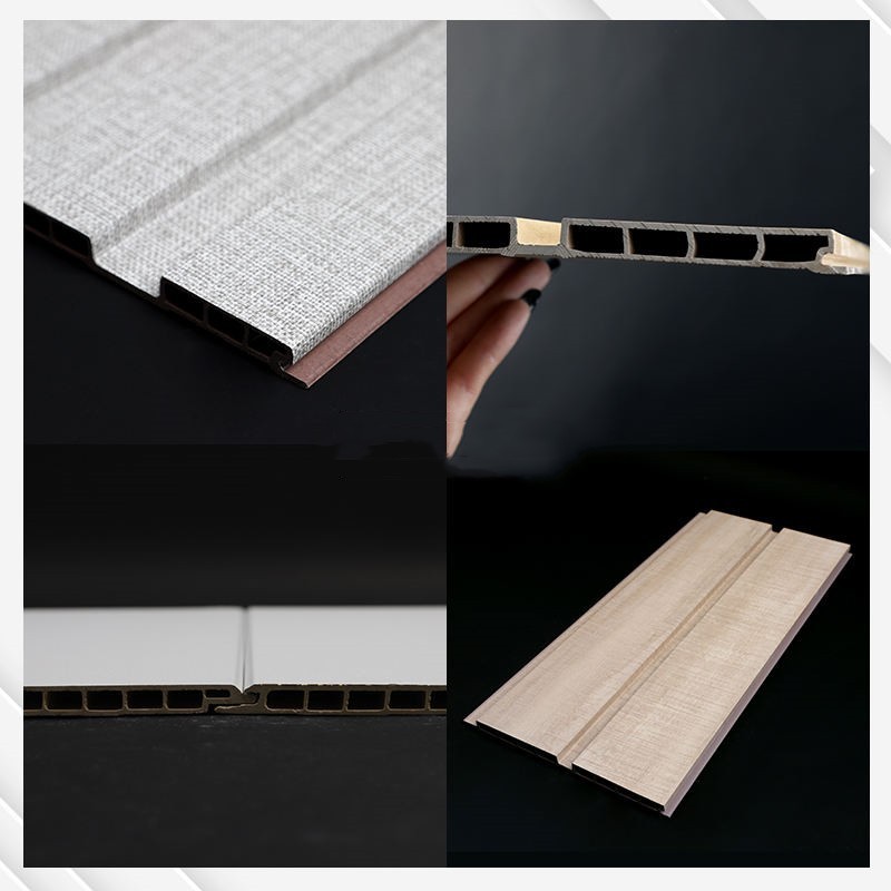 Indoor Decoration Wpc Bedroom Wall Panel Sound Absorbing Anti Static