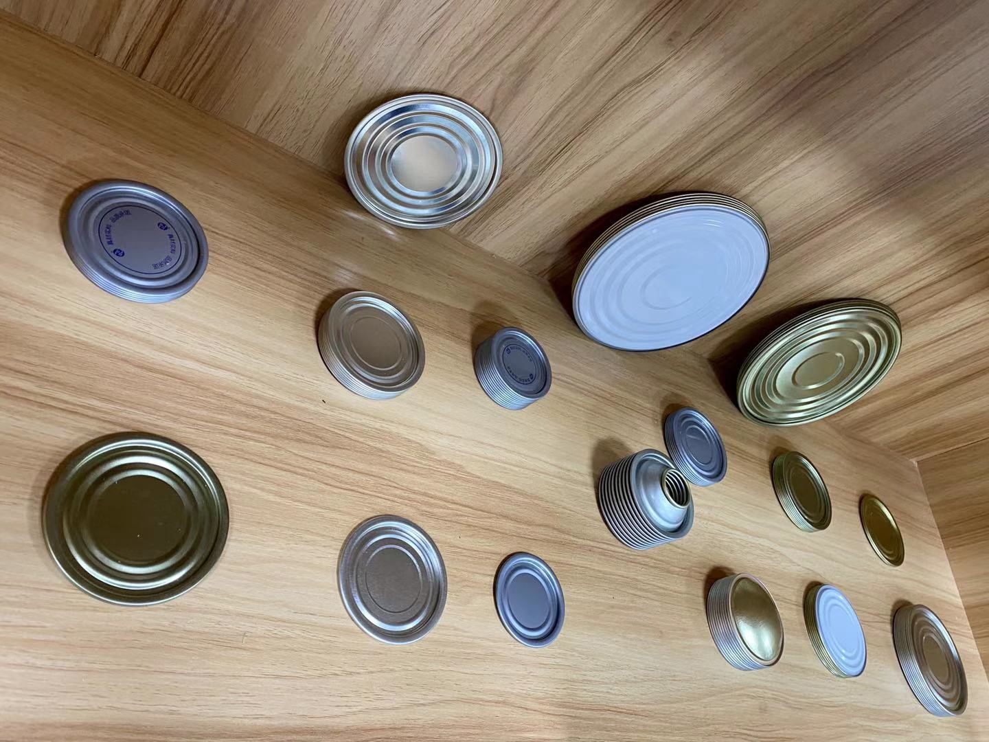 bottom ends 307 83mm tinplate lid for tin cans food grade tin cover SPTE TFS
