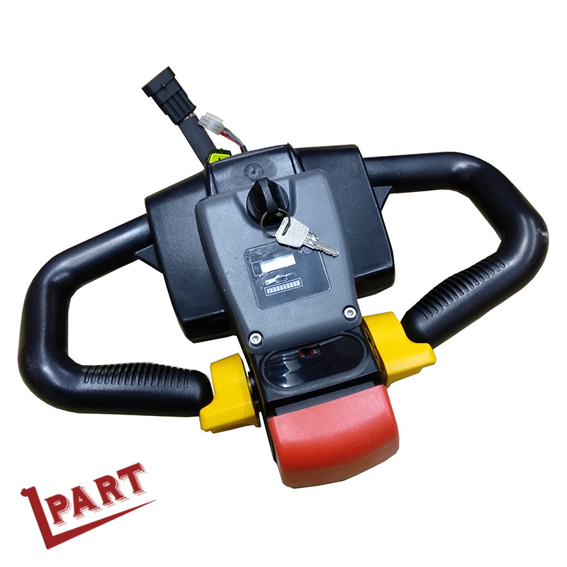 Electric Mini Pallet Truck Forklift Handle Tiller Heads With Key Switch And Hourmeter
