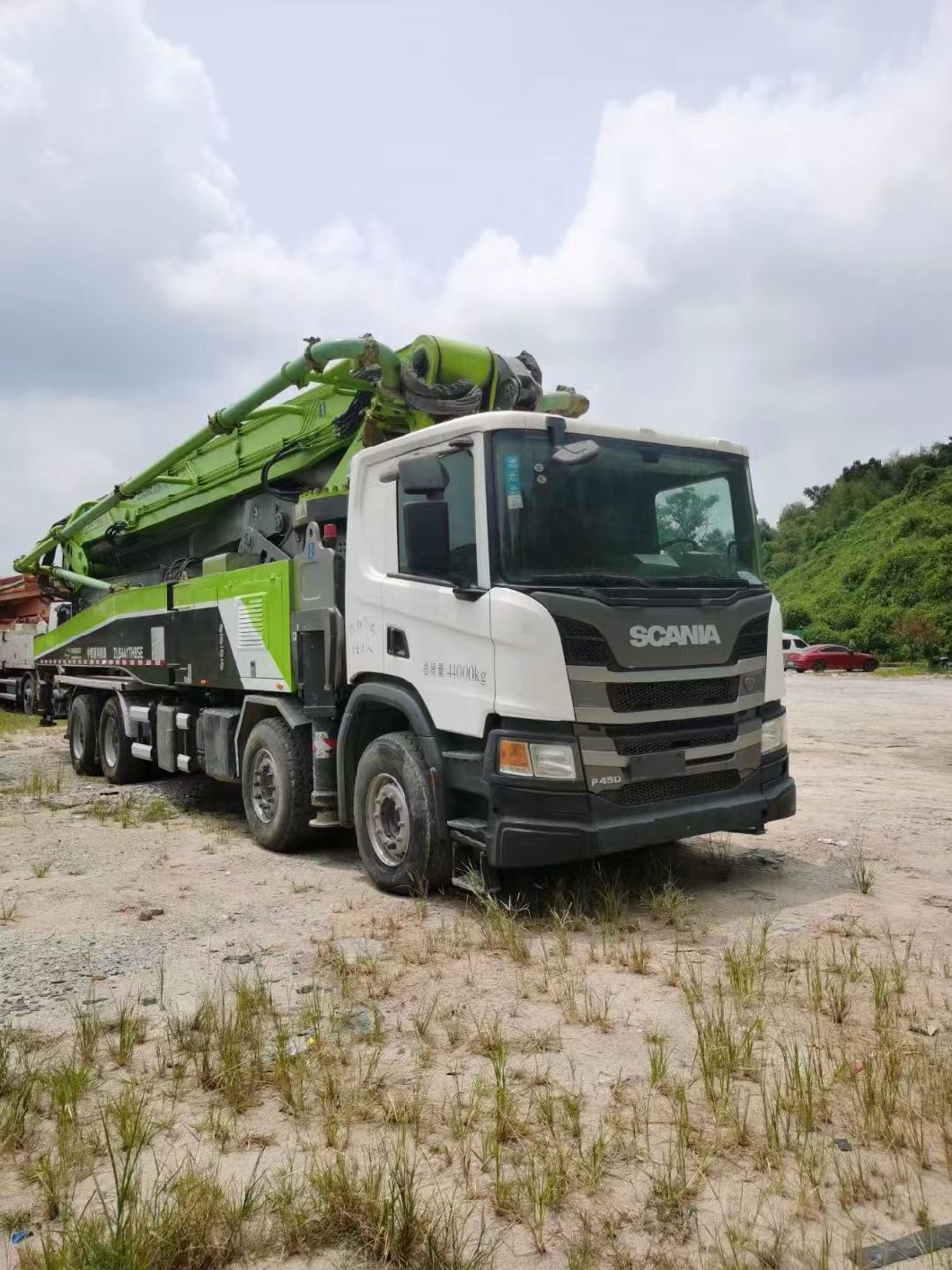 Top Original Condition 2019 Zoomlion 56m Concrete Pump Truck