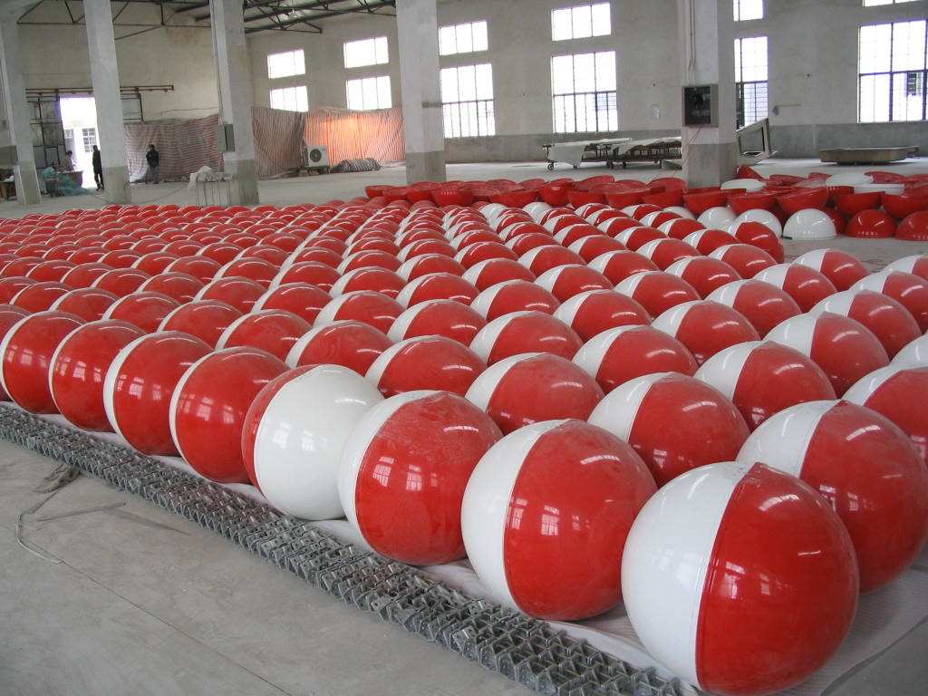 Temperature Resistant Aircraft Warning Sphere For Tall Transmission Lines