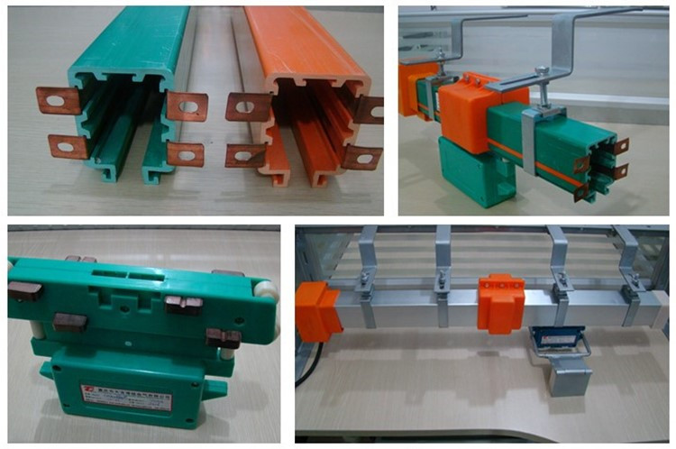 Aluminum Shell Crane Busbar System HXTL Type Fast Speed Stable Operation