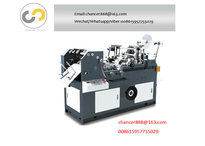 Automatic double side tape envelope pasting machine, envelope adhesive tape sticker