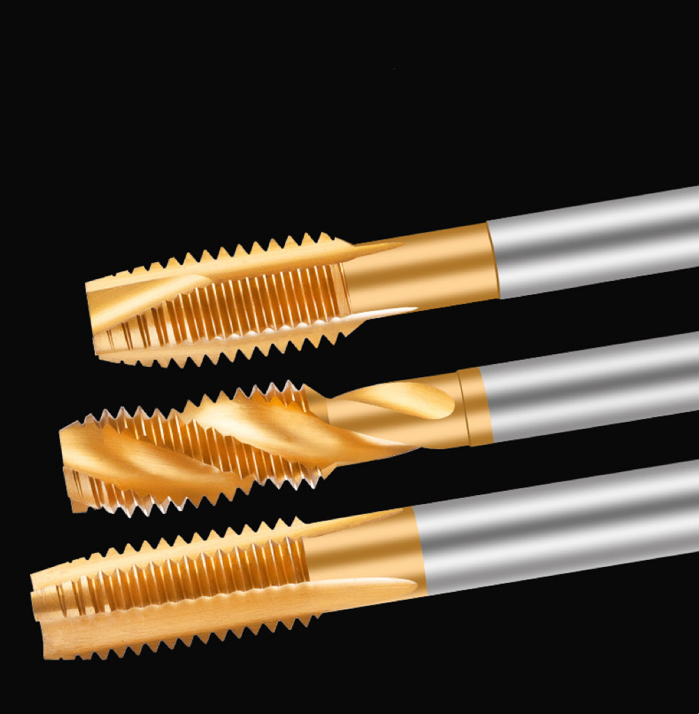 M6 - M10 Spiral Fluted Tap Carbide Milling Cutter Metric Screw Thread Tap