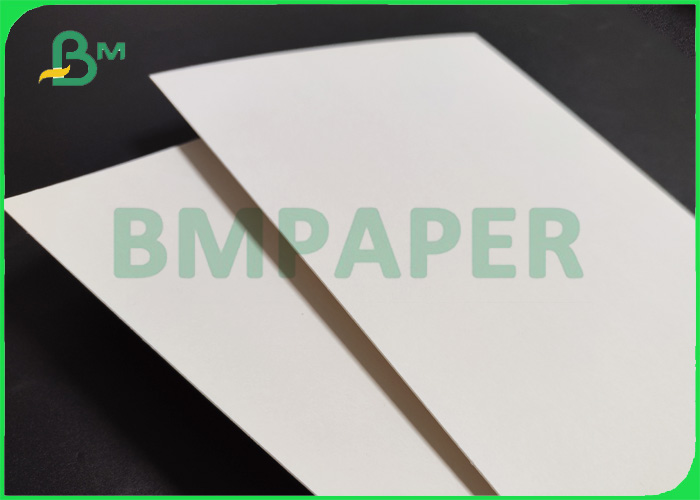 Uncoated White Bleached Board For Coasters 45 x 70cm Fast Water Absorption