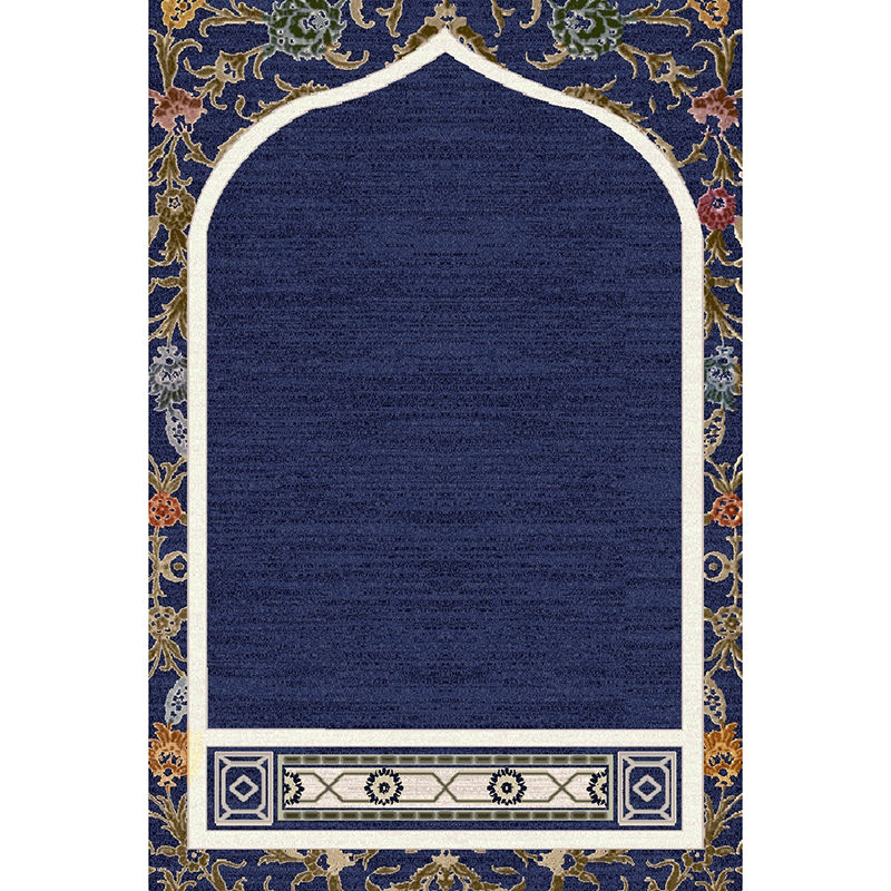Modern Style Anti Slip Backing Islamic Gift Prayer Carpets Machine Made