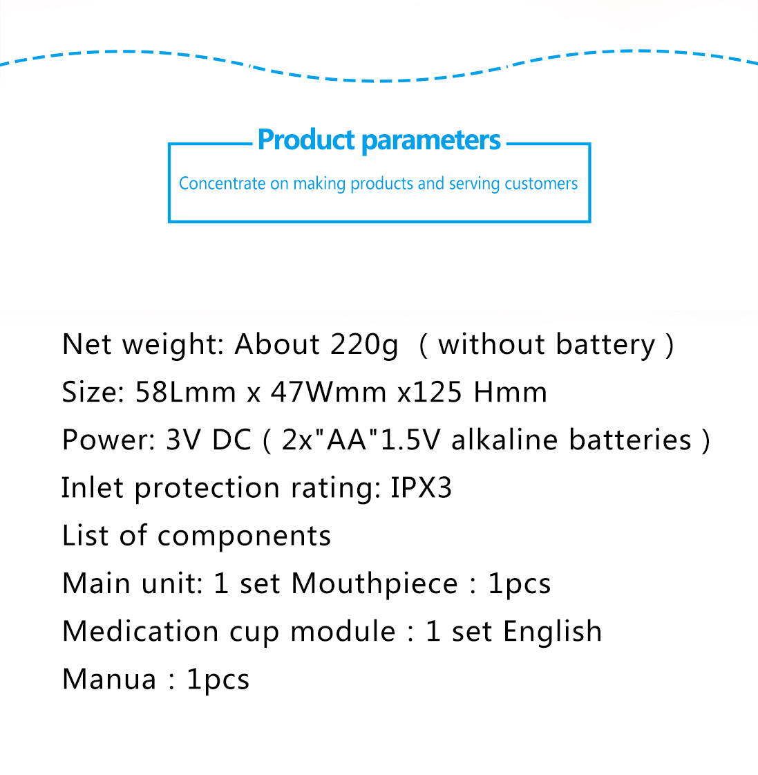 Low Noise Easy Use Wholesale Portable Ultrasonic Mesh Nebulizer