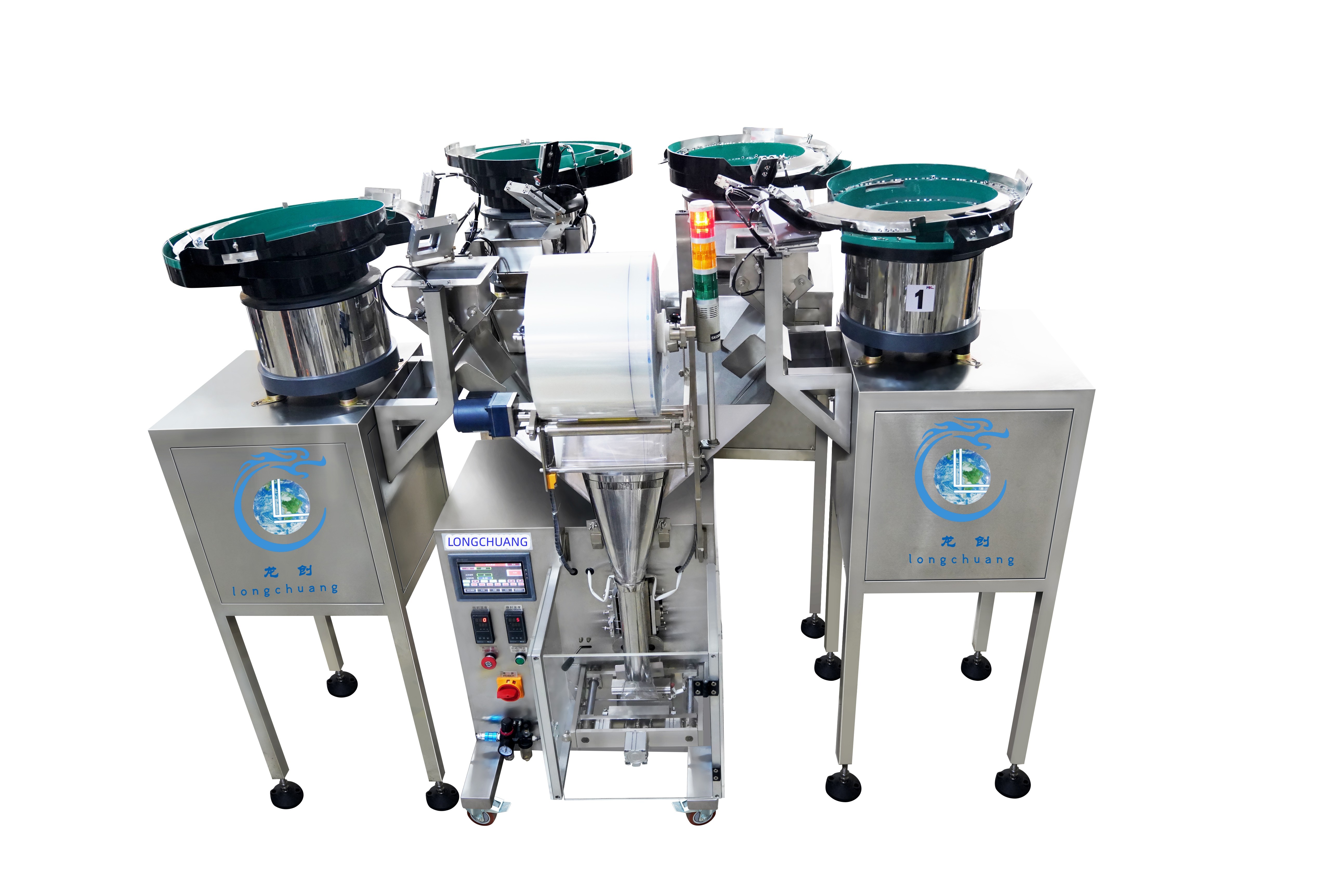 Furniture Fasteners Nuts Screw Counting And Packing Machine CE