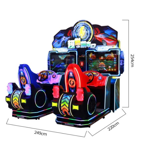 High-Density Indoor Large Arcade Racing Simulator Popular English Coin-Operated Games Console