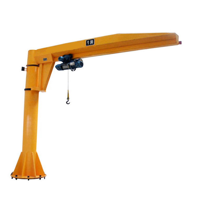 360 Degree Boom Jib Crane 380V Rotating Column Motor Rotation