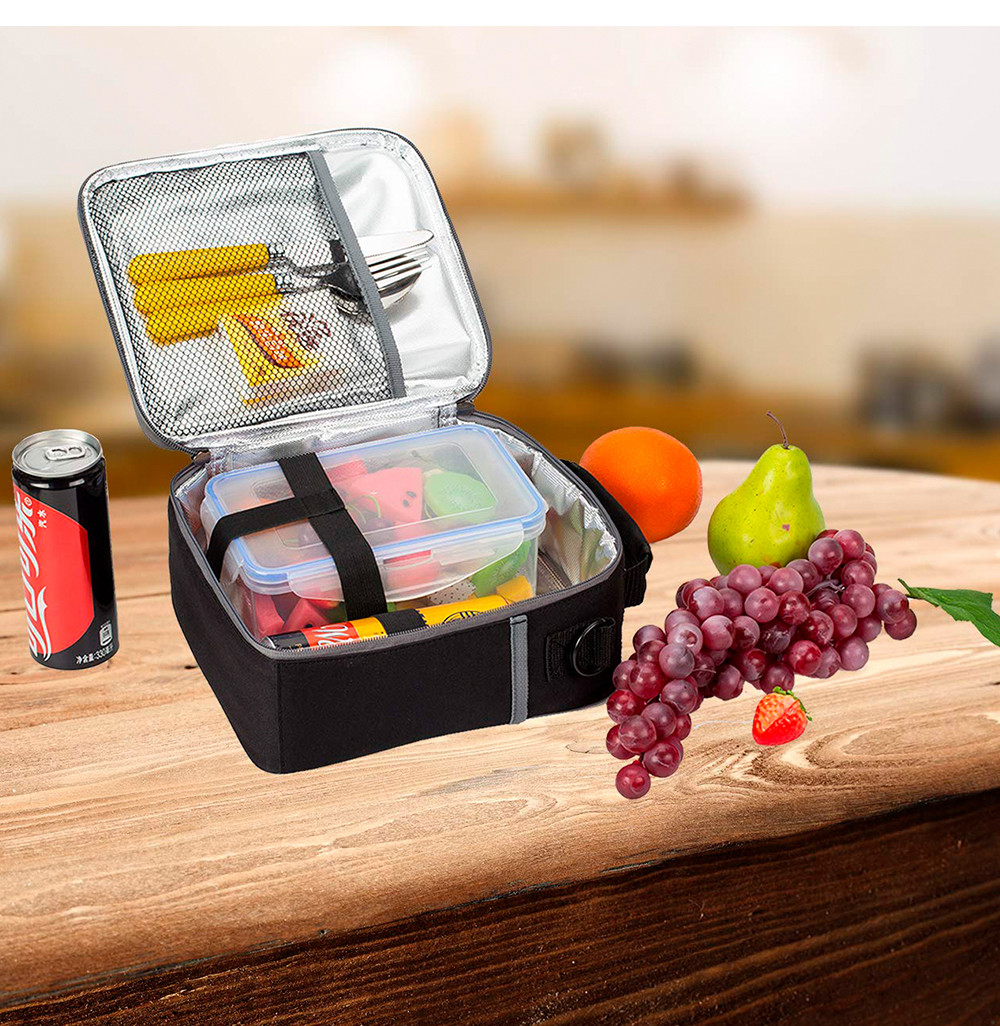 Water Resistant Unisex Polyester Insulated Lunch Bags
