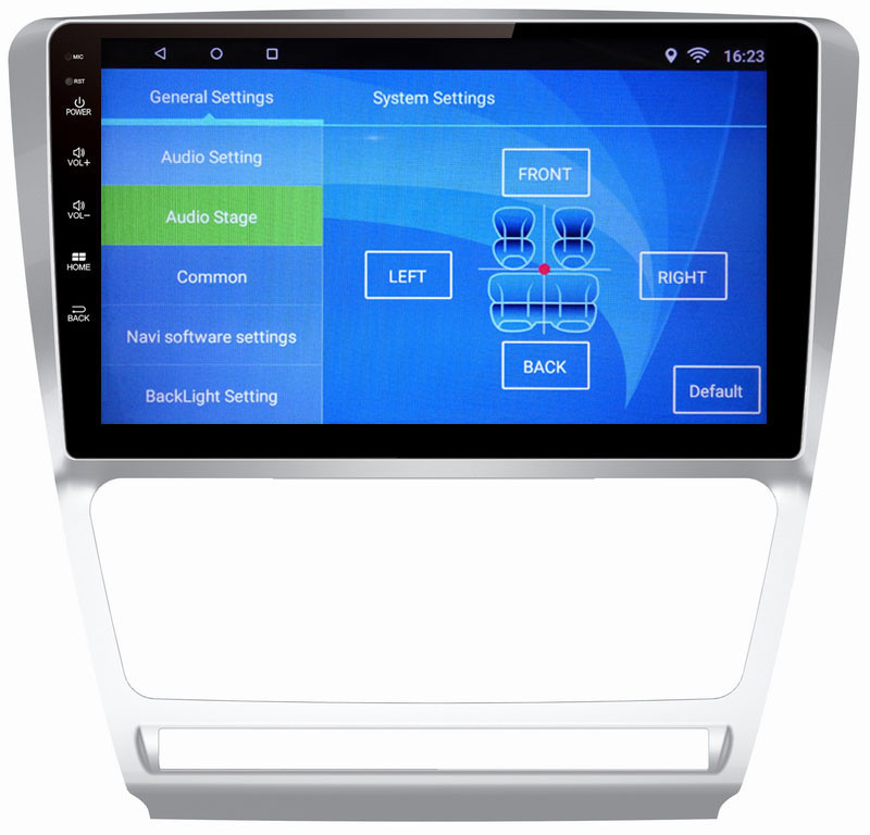 Ouchuangbo car radio gps navigation for Skoda Octavia 2007-2014 with Video bluetooth calculator android 6.0 system