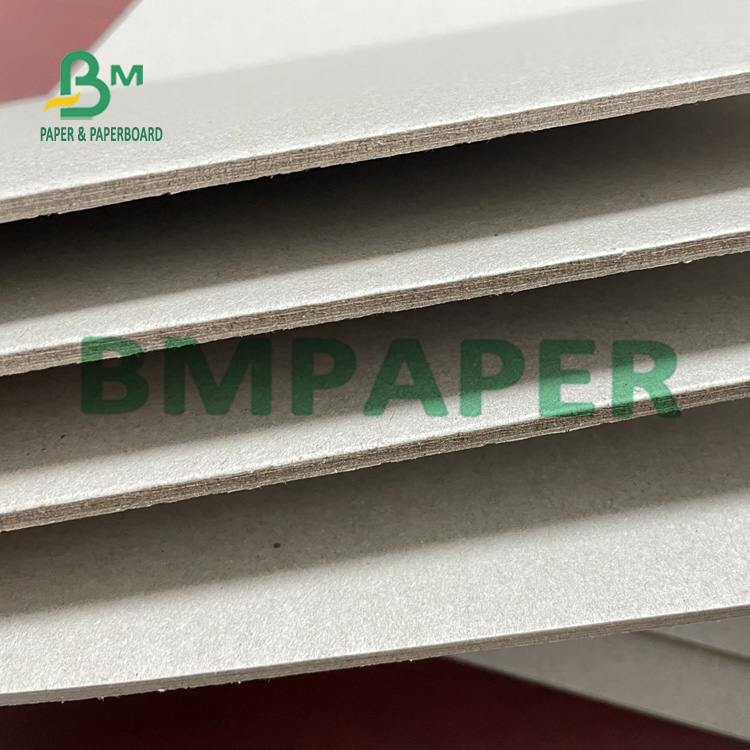 889 x 1194 mm Paper Sheet Grey Straw Board For Packaging Boxes