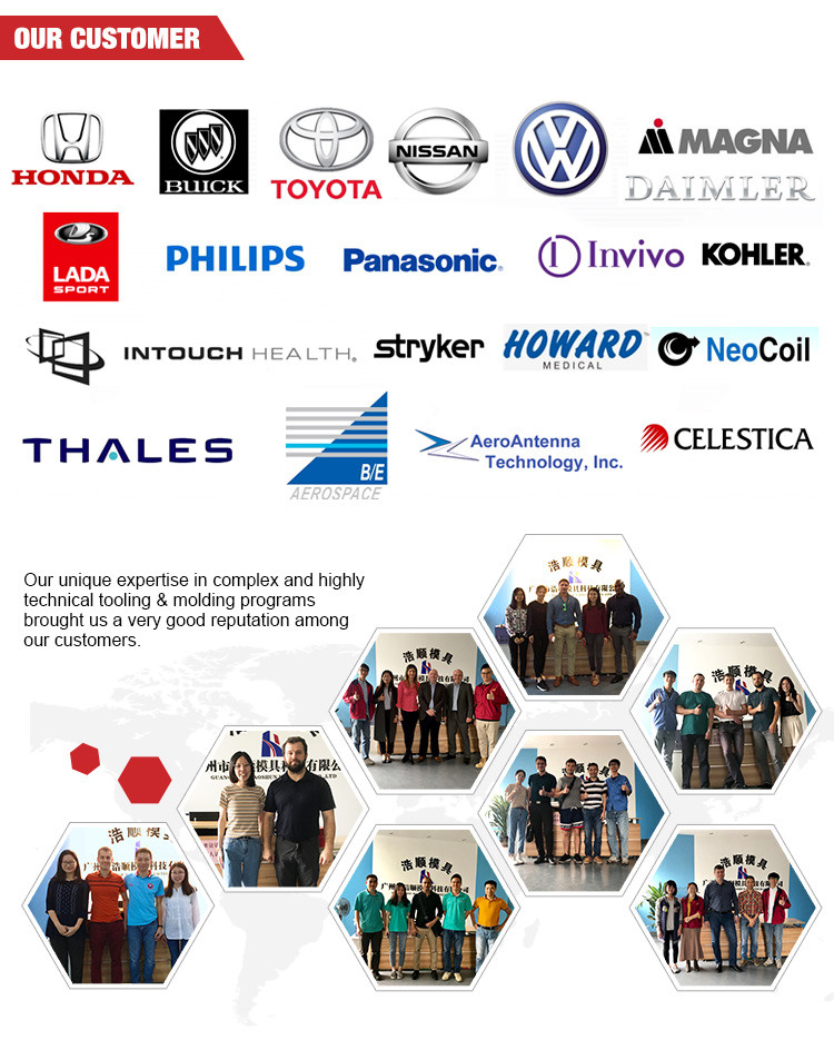 ODE Design PVC Plastic Plastic Injection Molding Parts Surface Finish Custom Colors