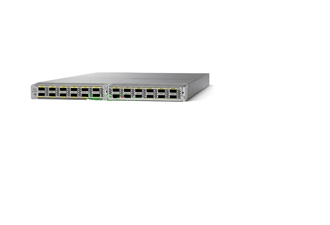 Nexus N5K-C5624Q Stackable 1RU Chassis with VXLAN 12x40G QSFP QoS SNMP LACP Functions