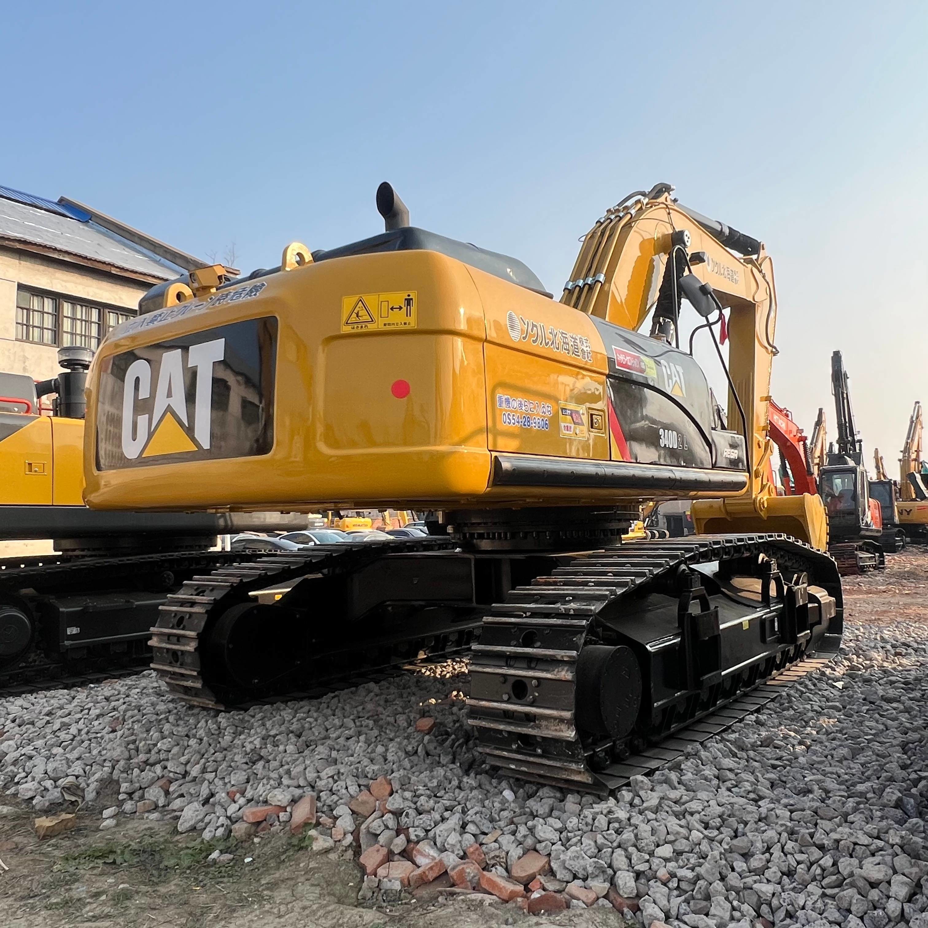 Used CAT 340D Excavators Heavy Duty 40Ton Crawler Large Excavator Machine