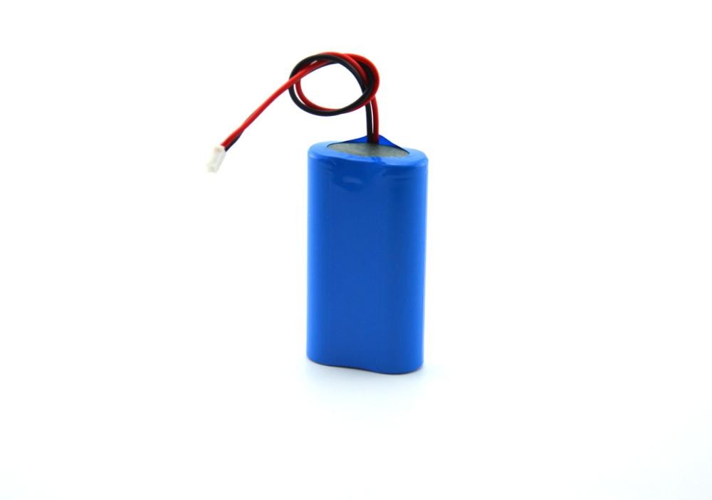 ICR18650 2S1P 7.4 V 2200mah Rechargeable Lithium Batteries IEC62133