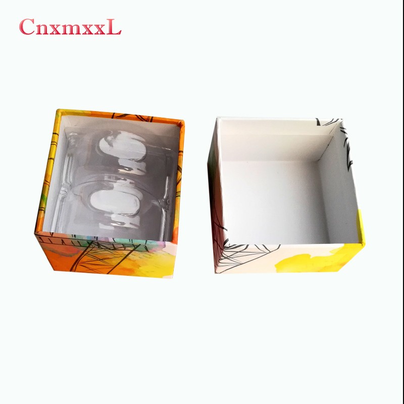 Macaron Packaging Box Colorful Product Carton Customized Small Batch