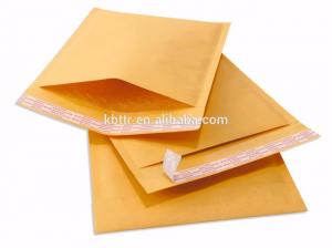 Buy cheap Printed blank Yellow white Kraft  bubble mailer padded bag 18cm*23cm  20cm*25cm  38cm*45cm product