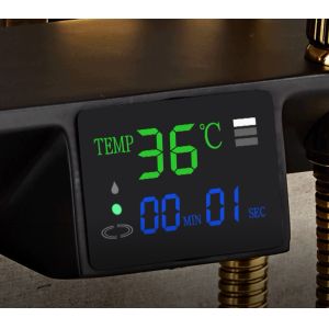 CE Brass Thermostatic Intelligent Electricity Shower Faucet