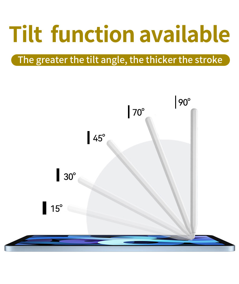 Palm Magnetic Rejection Touch Stylus Pen Wireless Charging Built In Lithium Battery
