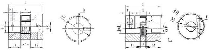 Corrosion Resistant Torque Shaft Coupling Power Transmission Flexible Shaft Coupling Silver