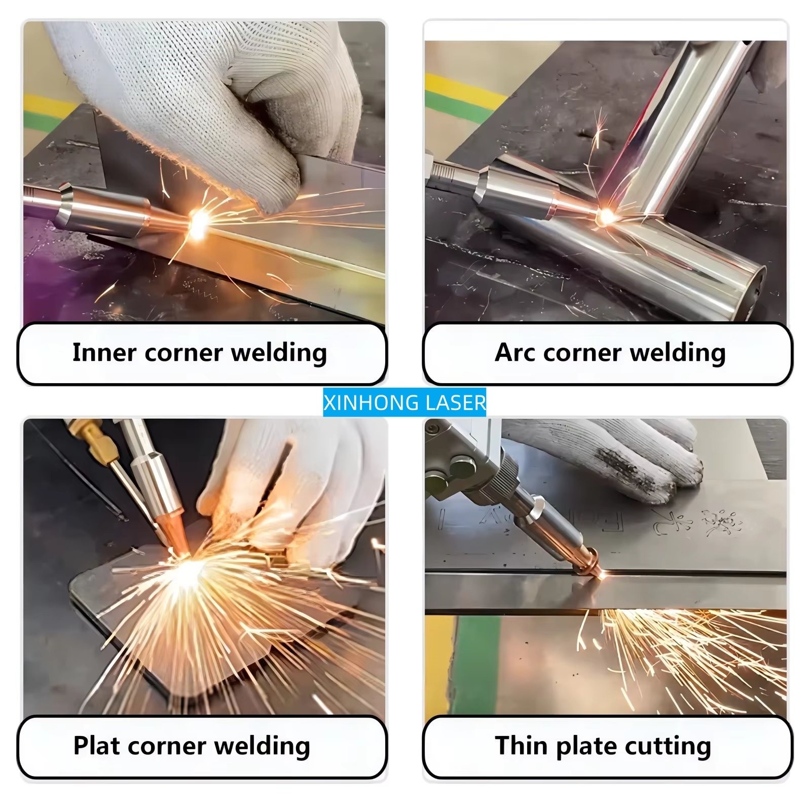 1000W 1500W Raycus Max Handheld Laser Welding Machine For Metal