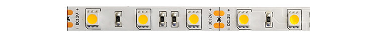 3000K Single Color LED Strip Lighting Flexible Under Cabinet Cuttable White Outdoor 12V 24V