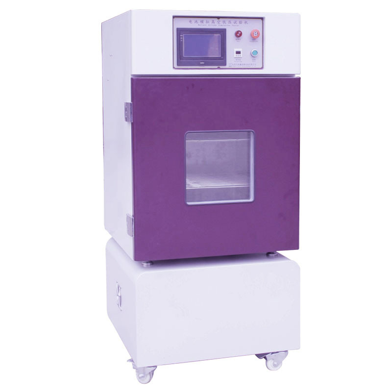 PLC Integrated Touch Screen Display Over Pressure Protection Low Pressure Altitude Battery Lab Testing Machine
