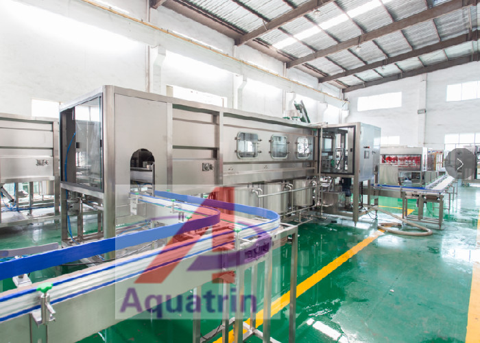 Decapping PLC Bottled Water Packing Machine 20L 5 Gallon SUS304