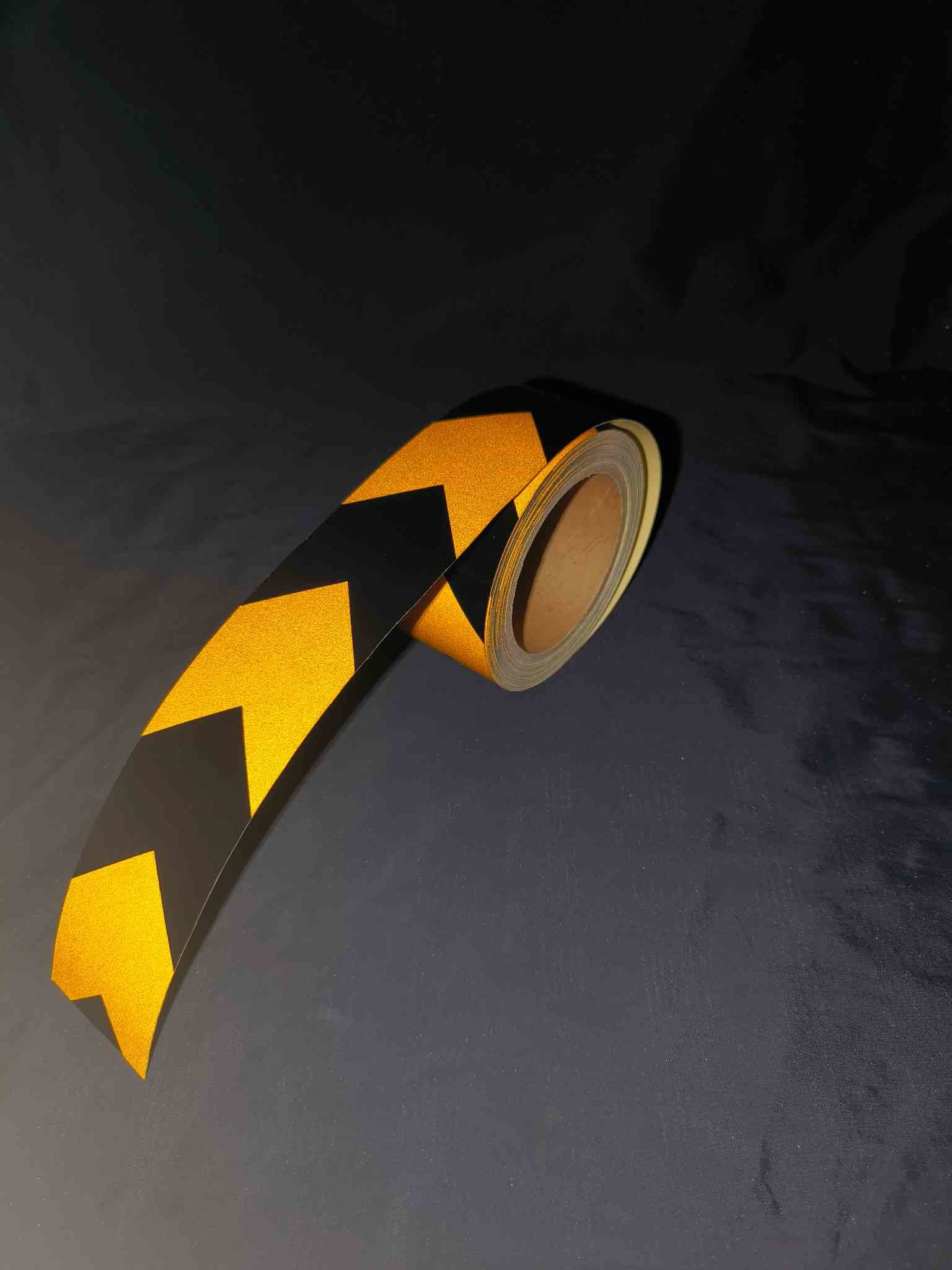 High Visibility Material Reflective Tape For Trailers Trucks Traffic Adhesive Material