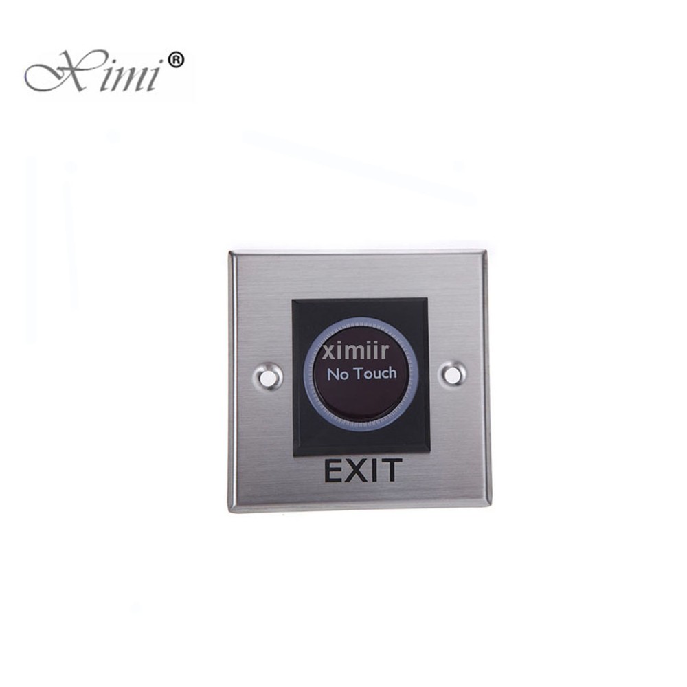 Stainless Steel Infrared Sensor For Access Control System Exit Button Exit Switch