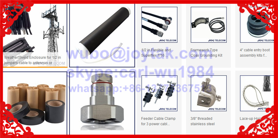Factory made Premium quality DIN 7/16 connector male 1/2 feeder cable all brass PTFE dielectric for China Mobile