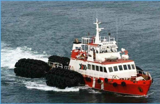 BV Certified Inflatable Rubber Fender Yokohama ISO 17357 Pneumatic Fenders For Ships